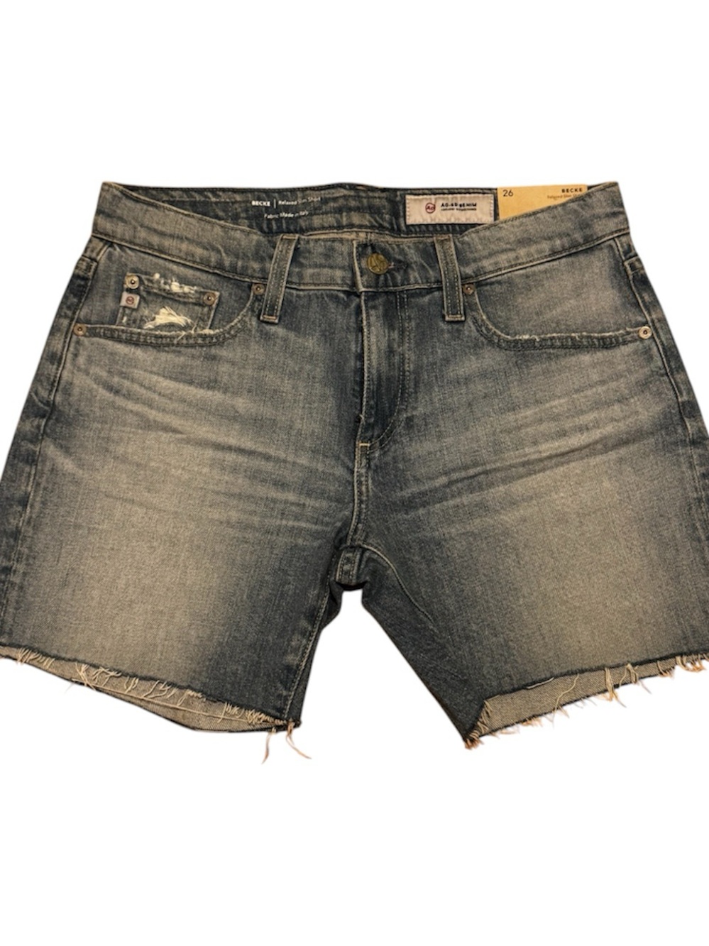 Ag Adriano Goldschmied Women’s Becke Jean Shorts Size 26